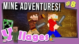 Minecraft Villages  8  Mine Adventure Modded Minecraft [upl. by Stavros]