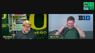 Tuesday Oregon Livestream with Special Guest Big Ten Ted What do we need to know about the B1G [upl. by Anigal484]