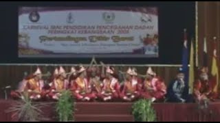 Dikir Barat Negeri Perak Di Karnival Seni Pendidikan Pencegahan Dadah Peringkat Kebangsaan 2005 [upl. by Rosco849]