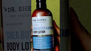 TRYING Dr Sheths Shea Butter amp Vitamin E Body Lotion winter bodycare [upl. by Filippa]