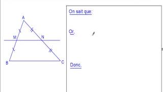 Triangles et parallèles Caps 1Introduction Montrer que deux droites sont parallèles [upl. by Lawrenson]