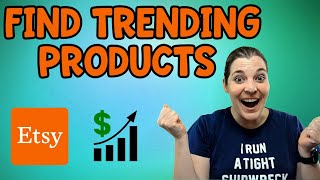 How do I find trending digital products on Etsy  5 Unique Ways to Find Etsy Trends [upl. by Gazzo]