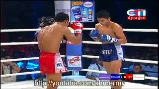 CTN Boxing Asean II Chanak Ek Thai Versus Sen Bunthen Khmer [upl. by Snowman579]