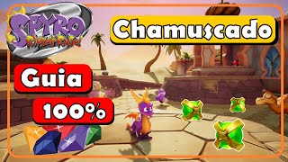 Guia 100 CHAMUSCADO  TODOS los ORBES y GEMAS  Spyro Riptos Rage [upl. by Eseerehs]