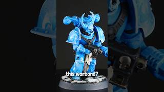 Painting Easy Fast Ice Armor paintingtutorial warhammer hobby gamesworkshop howto shorts [upl. by Asilef]