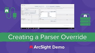 Creating a Parser Override in ArcSight  CyberRes SME Submission [upl. by Elleinwad]