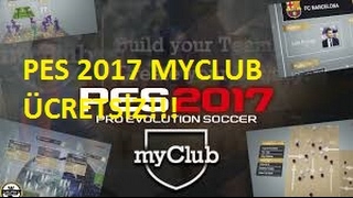 PES 2017 BEDAVA MYCLUB İNDİRME [upl. by Rhoads]