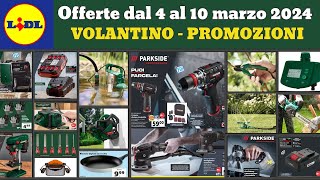 Nuovi arrivi Parkside Performance ✅ volantino LIDL Parkside dal 4 al 10 marzo 🔥 Offerte Silvercrest [upl. by Ard]