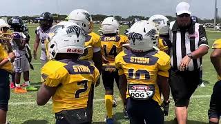 MIDLAND HORN FROGS vs HAVOC 9u WHO WANT SMOKE 7 [upl. by Niad463]