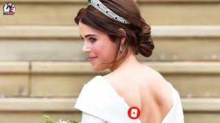 Princess Eugenie Shares Royal Wedding Photos Showing Her Back Scar on Instagram [upl. by Aidaas]