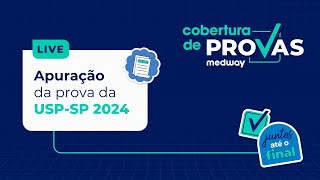 Live de Correção  Prova de Residência Médica da USPSP 2024  Gabarito Medway  Cobertura de Provas [upl. by Clausen236]