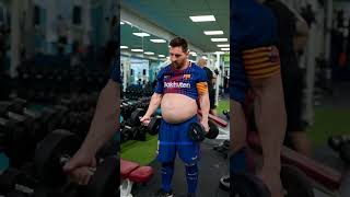 Messi gets jacked 💪 [upl. by Namsu]