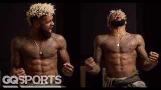 Odell Beckham Jr Flexes in Fall’s Boldest Menswear  GQ Sports [upl. by Hecker351]