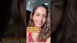 Camila Pitanga é diagnosticada com pneumonia shorts [upl. by Anelahs713]