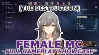 The Destruction FMC Gameplay Showcase Skill Ultimate and All Animations  Honkai Star Rail [upl. by Avir]