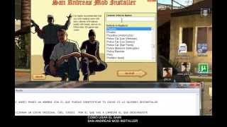 como usar el sami San Andreas Mod Installer [upl. by Asital]