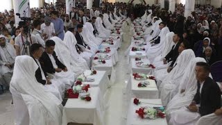 Mass wedding of 50 boys and girls in Afghanistan under Taliban rule [upl. by Rennie]