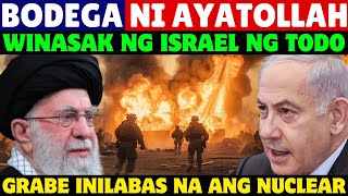 BODEGA NI AYATOLLAH KHAMENEI WINASAK NG ISRAEL NG TODO NUCLEAR INILABAS NA AT SINUBUKAN [upl. by Gerdeen]