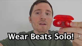 How to Wear Beats Solo Buds [upl. by Erimahs]