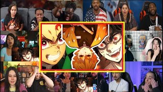 Demon Slayer Season 4 Episode 8 Reaction Mashup [upl. by Kieffer]