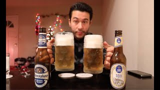 Weihenstephaner Original vs Hofbräu Original Beer Review 🍻 [upl. by Bob232]