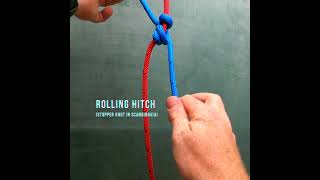 Rolling Hitch  Stopper knot  Sailpro Knots [upl. by Weigle]