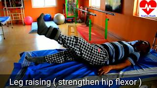 Strengthening exercises  Incomplete Quadriparesis C5 C6 spinal cord injury [upl. by Nolat]