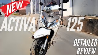 My New Activa 125 ❤️ Features Mileage amp Onroad Price🔥 Honda Activa 125 BS6 [upl. by Ayak]