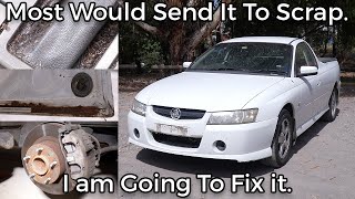 Restoring amp Saving An Aussie Icon From the Junk Yard  Holden VZ Commodore Ute [upl. by Warfold]