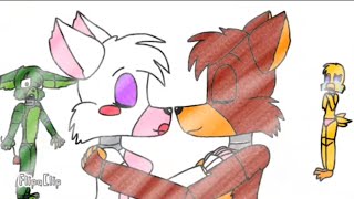 springtrap x lolbit story part 1 Linda The Lynx [upl. by Aitselec]