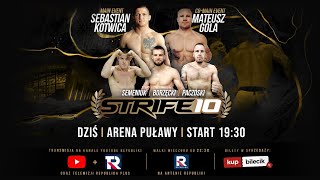 Gala Strife MMA 10  w Republice Oglądaj [upl. by Prem453]