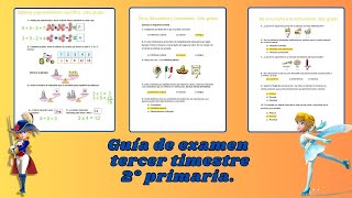 Guia de examen 3 Trimestre 2 grado [upl. by Hairej216]