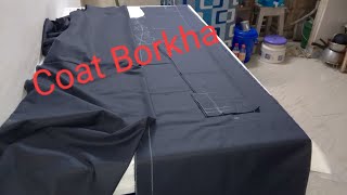 Easy Coat Borkha Cutting Video Coat Borkha Cutting karna sikhe bohot hi asan tarike se [upl. by Neenaej]