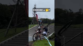 Mtb battle😬 ⛰yutaelephant🚴‍♂️👈⚠️mtb xce mtbcrash cycling [upl. by Essex]