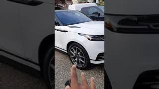 2021 Range Rover Velar INSANE Interior Features [upl. by Nuawtna]