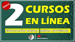 2 CURSOS GRATIS en línea con validez oficial [upl. by Westhead]