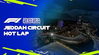 F1® 2021  Jeddah Circuit Hot Lap [upl. by Ilegna419]