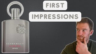 UNBOXING AND FIRST IMPRESSIONS  SUPREMACY NOT ONLY INTENSE by AFNAN  This is a MustWatch [upl. by Sheehan]