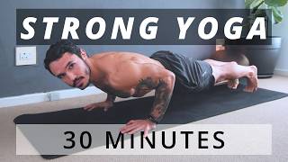 30 Min Strong Vinyasa Flow  Daily Full Body Yoga Practice [upl. by Inanaup]