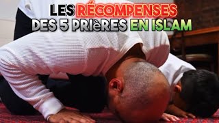 Les récompenses des 5 prières en islam ☪️ islam [upl. by Dion588]