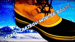 Sorel Caribou Winter Waterproof Snow Boots Warm Happy Feet [upl. by Onaireves]