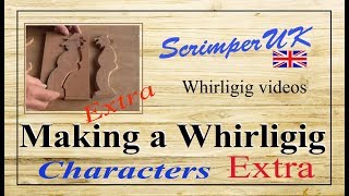 How to make a whirligig Characters Extra [upl. by Hayn]