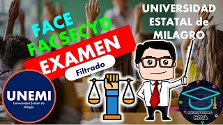 EXAMEN RESUELTO✅Universidad Estatal de Milagro UNEMI 50 Preguntas Admisión Primer Periodo SENESCYT [upl. by Enyalb227]