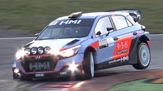 Monza Rally Show 2017 Thursday Shakedown  Ford RS200 Pikes Peak i20 WRC Abarth 124 Rally amp More [upl. by Ettelegna]