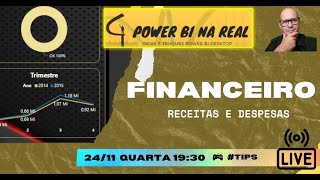 Power BI Financeiro Receitas e Despesas [upl. by Adhern]