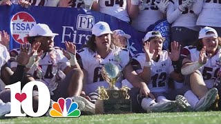 Alcoa football wins 3A State Championship marking 10year streak [upl. by Aonehc]