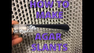 How to Make Agar Slants at Home [upl. by Julius]