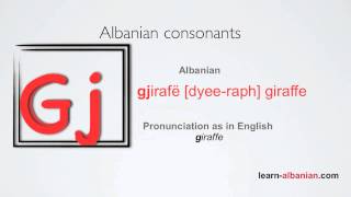 How to speak Albanian Learn Albanian Alphabet [upl. by Geminius287]