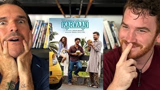 KARWAAN  Irrfan Khan  Trailer REACTION [upl. by Ahsaenat]