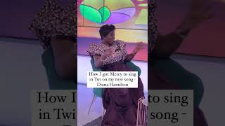 HOW MERCY CHINWO WAS TAUGHT THE TWI LANGUAGE FOR THE SONG THE DOING OF THE LORDmercychinwo [upl. by Aruol691]